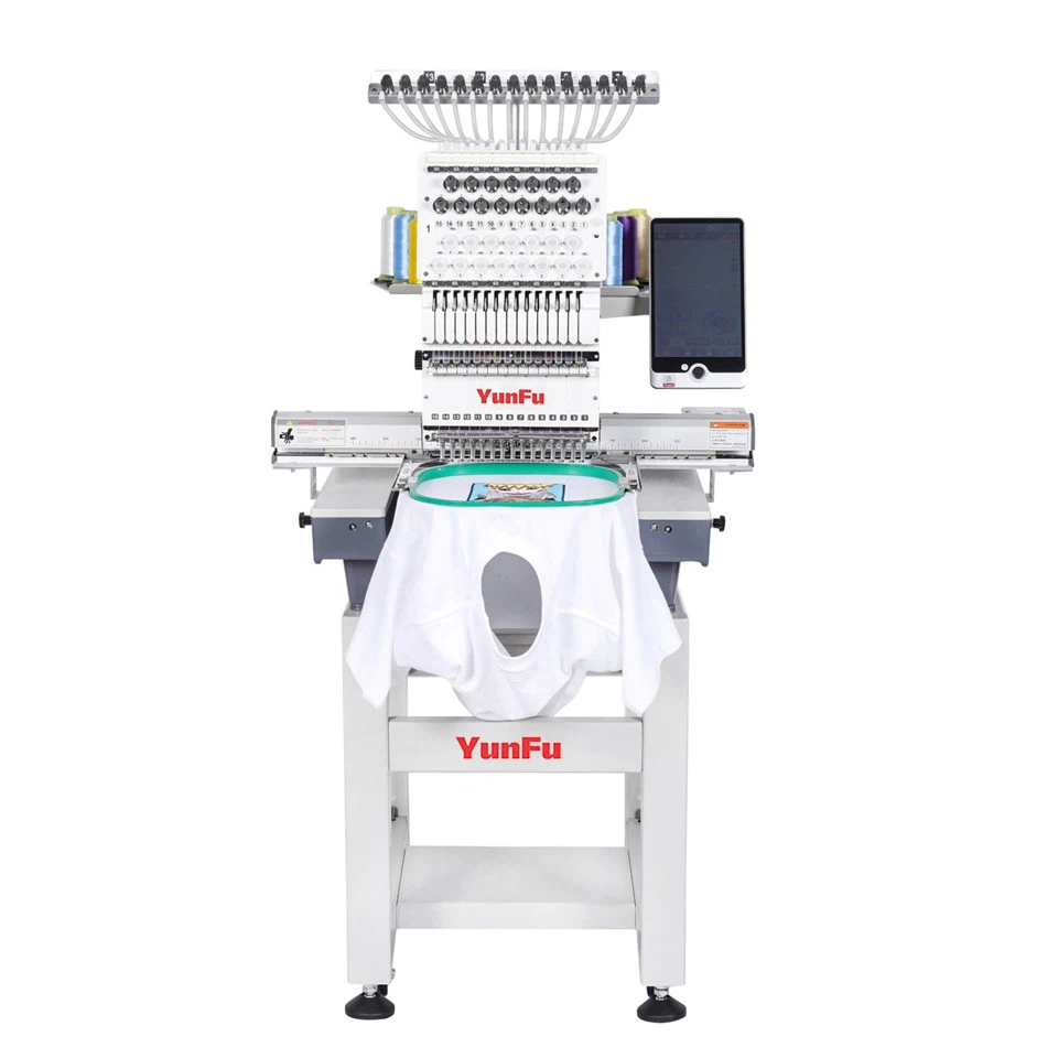 DDP Single Head 12 15 Needle High Speed Brother Ptp Computerized Embroidery Machine